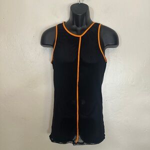 Extreme Collection Mesh Tank Top Lare Gently worn 85% nylon / 15% spandex sheer